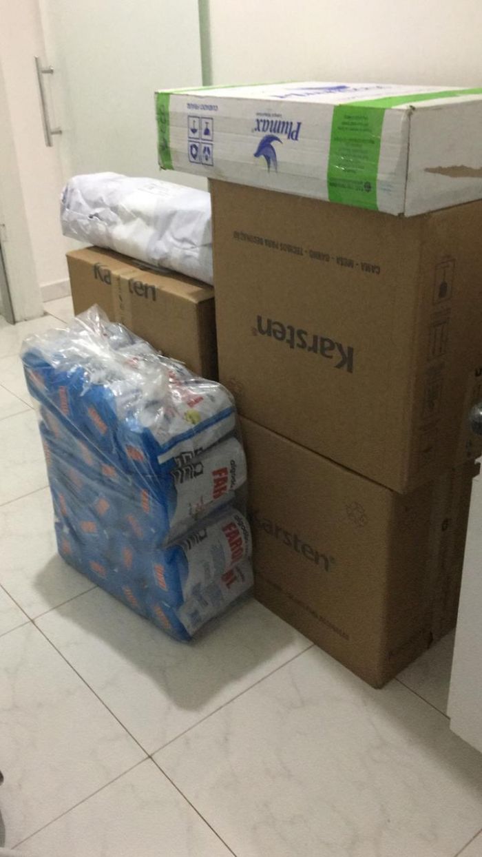 ENTREGA SUPRIMENTOS AO HOSPITAL DO CÂNCER DE PATROCÍNIO